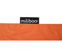 Orangefarbenes Riesensitzkissen waterproof  BIG MILIBAG