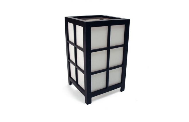 Rechteckige Tischlampe TOKIO