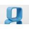 Rechteckiges Regal POP - blau - Satz von 4