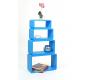 Rechteckiges Regal POP - blau - Satz von 4 