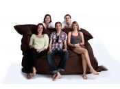 Riesensitzkissen aus Polyester FAMILY MILIBAG 
