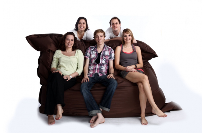 Riesensitzkissen aus Polyester FAMILY MILIBAG 