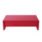 Rot lackierter hochklappbarer Designer Couchtisch LOLA 