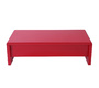 Rot lackierter hochklappbarer Designer Couchtisch LOLA 