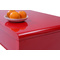 Rot lackierter hochklappbarer Designer Couchtisch LOLA 