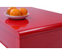 Rot lackierter hochklappbarer Designer Couchtisch LOLA 