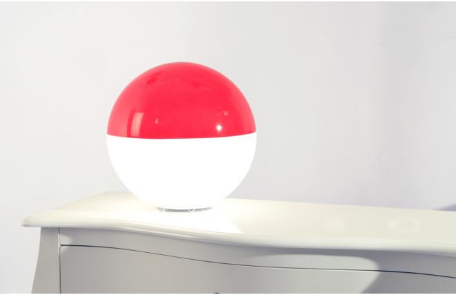 Rote Stehlampe BOREAL