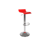 Roter Barhocker / K&uuml;chenhocker VEGA