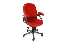 Roter B&uuml;rosessel ENZO