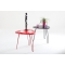Roter Designer Couchtisch LAKEA