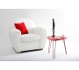 Roter Designer Couchtisch LAKEA