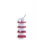 Rotes Designer Wandregal GRAZZIA