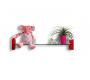 Rotes designer Wandregal LENA
