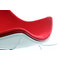 Rotweisser Sessel HELIO