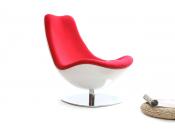 Rotweisser Sessel TALY