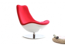 Rotweisser Sessel TALY