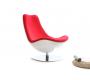 Rotweisser Sessel TALY