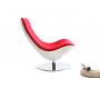 Rotweisser Sessel TALY