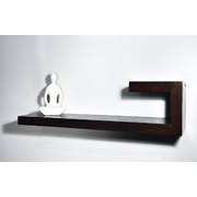 Satz von 2 Design-Wandregalen NEW FULTON aus Eiche image pub1