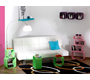 Satz von 4 viereckigen Regalen POP - Farbe :gr&uuml;n