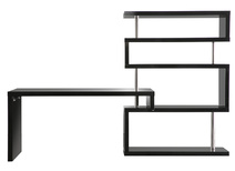 Schreibtisch T-MAX design lackiert schwarz modulierbar