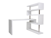 Schreibtisch T-MAX design lackiert weiss modulierbar 