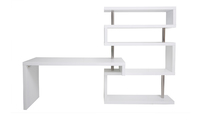 Schreibtisch T-MAX design lackiert weiss modulierbar 