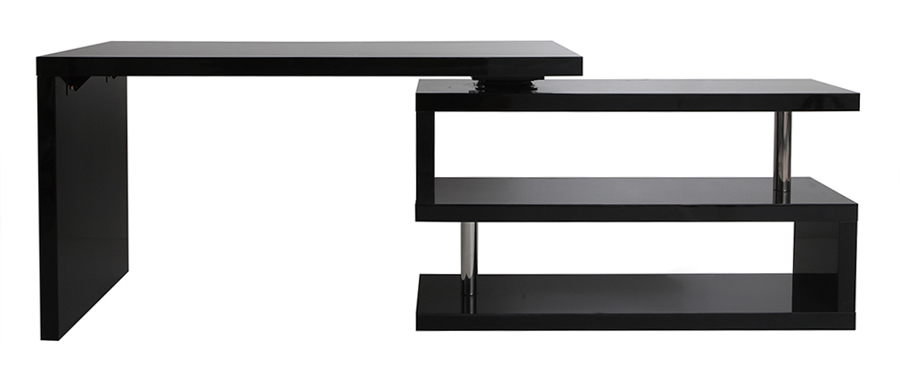 Schwarz lackierter Designer Schreibtisch  MAX 