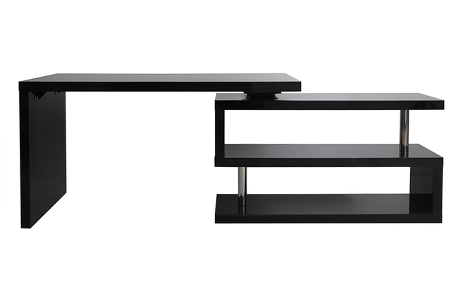 Schwarz lackierter Designer Schreibtisch  MAX 