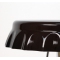 Schwarze Barhocker / K&uuml;chenhocker CAPSULE - Satz von 2