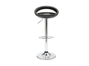 Schwarze Barhocker / K&uuml;chenhocker Design COMET - Satz von 2