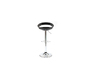 Schwarze Barhocker / K&uuml;chenhocker Design COMET - Satz von 2