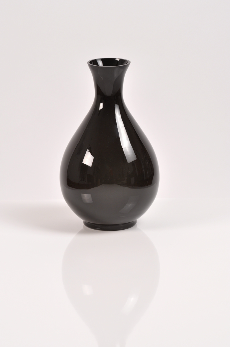 Schwarze Vase RASSUR