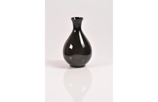 Schwarze Vase RASSUR