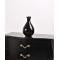 Schwarze Vase RASSUR