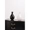 Schwarze Vase RASSUR
