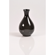 Schwarze Vase RASSUR image pub1