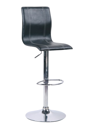 Schwarzer Barhocker / K&uuml;chenhocker SURF ALTO V2