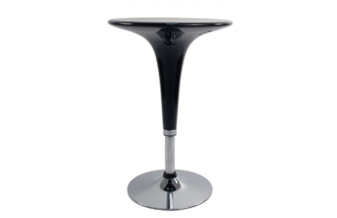 Schwarzer Bartisch / Stehtisch JOHN aus ABS