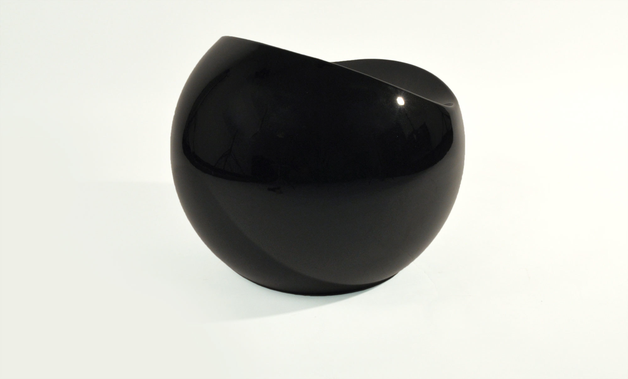 Schwarzer Design Sessel / Sitzkissen COMFY BALL