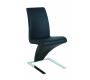 Schwarzer Design Stuhl ANGIE - Satz von 2