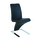 Schwarzer Design Stuhl ANGIE - Satz von 2
