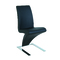 Schwarzer Design Stuhl ANGIE - Satz von 2