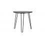 Schwarzer Designer Couchtisch LAKEA 