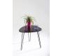 Schwarzer Designer Couchtisch LAKEA 