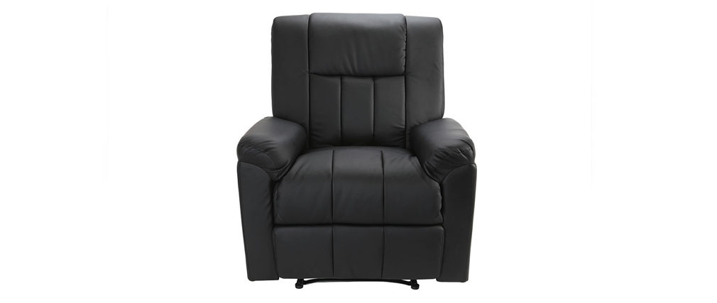 Schwarzer Relax-Sessel Joey