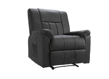 Schwarzer Relax-Sessel Joey