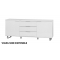 Schwarzes Sideboard / Anrichte LEA - 2 T&uuml;ren und 3 Schubladen
