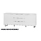 Schwarzes Sideboard / Anrichte LEA - 2 T&uuml;ren und 3 Schubladen