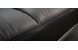 Schwarzes verstellbares Sofa / Schlafsofa MANHATTAN aus Leder � dreisitzig image 6